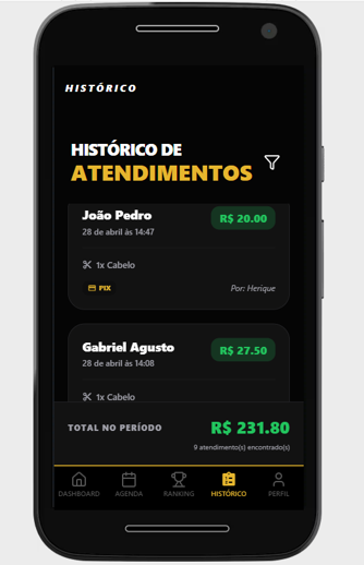 App Silvio Barbershop
